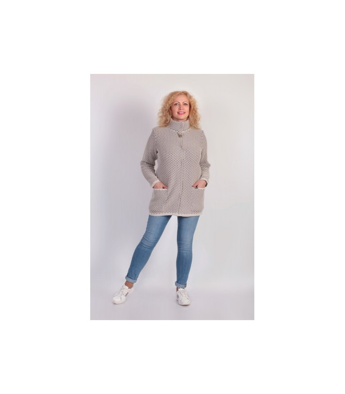 ЖАКЕТ-кардиган * Nita * мод. Л 758 Деми джерси ПРОДАНО