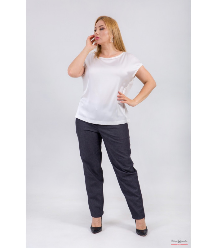 БРЮКИ джинс *Petro Soroka* мод. КР - 3770-08  Деми графит