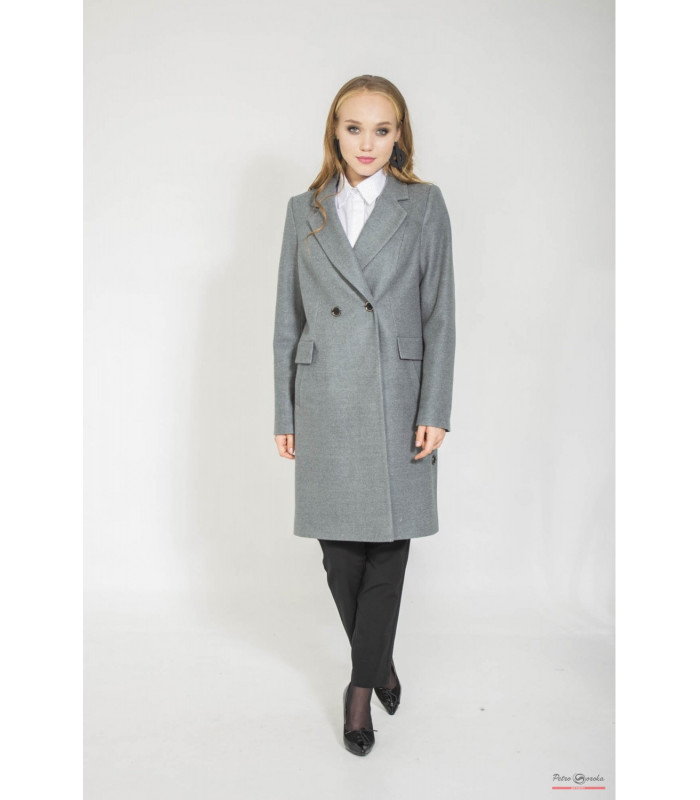 ПАЛЬТО твид *Petro Soroka* мод. ДЛ-3409-06 Деми ПРОДАНО