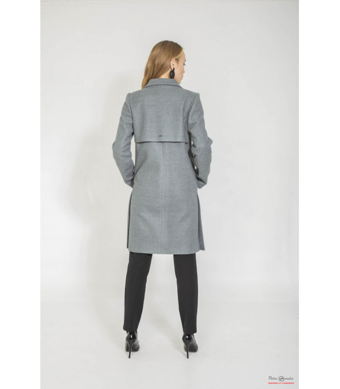 ПАЛЬТО твид *Petro Soroka* мод. ДЛ-3409-06 Деми ПРОДАНО