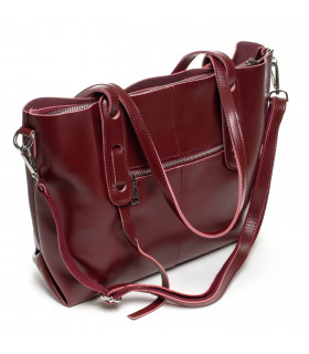Сумка Женская Классическая кожа ALEX RAI 07-02 1991-220 wine-red