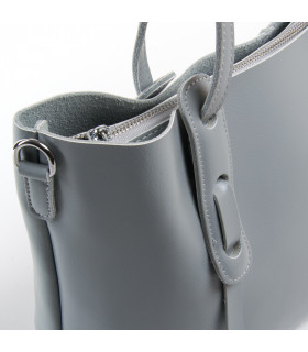 Сумка Женская Классическая кожа ALEX RAI 07-02 1991-220 GREY ПРОДАНО