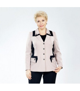 ЖАКЕТ пудра *Petro Soroka*  мод. МС-0990-02 Деми