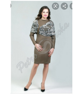ЭЛИОТ платье + накидка  *Petro Soroka*  мод. МС-2321-04  НАРЯД Деми
