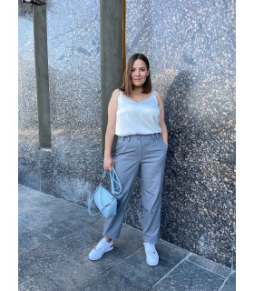 БРЮКИ джинс *Petro Soroka* мод. КР - 3770-08 Деми серые