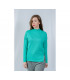 Джемпер-гольф *NITA*  мод. Л 811 джерси бирюза