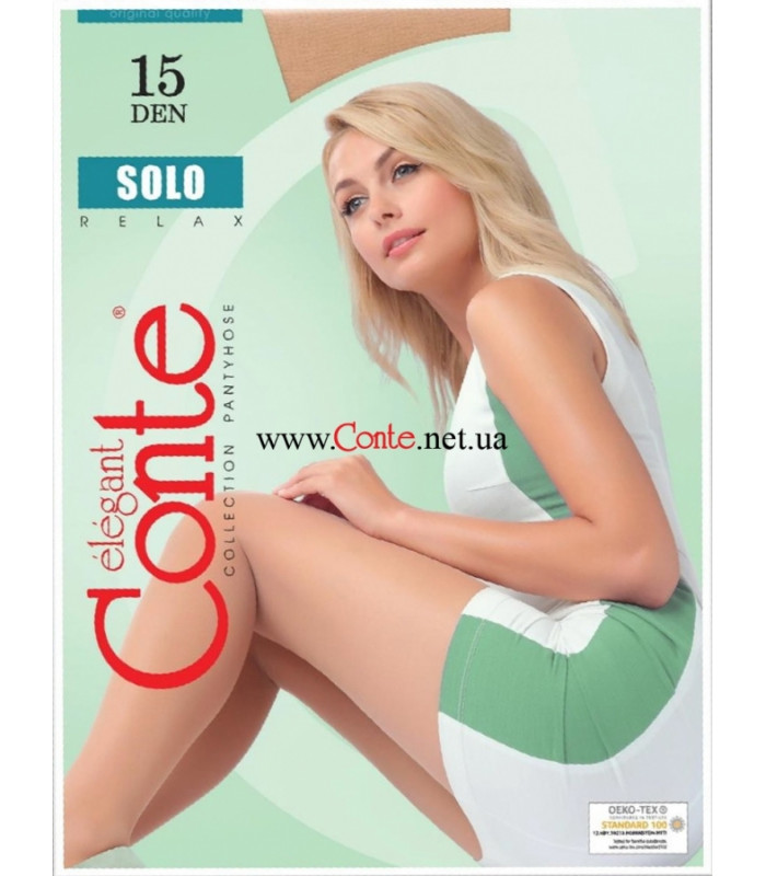 Колготки женские с шортиками Conte elegant Solo 15 DEN