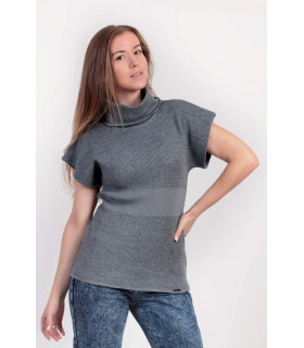 ЖИЛЕТ-гольф * Nita * мод. Л-780 Деми серебро