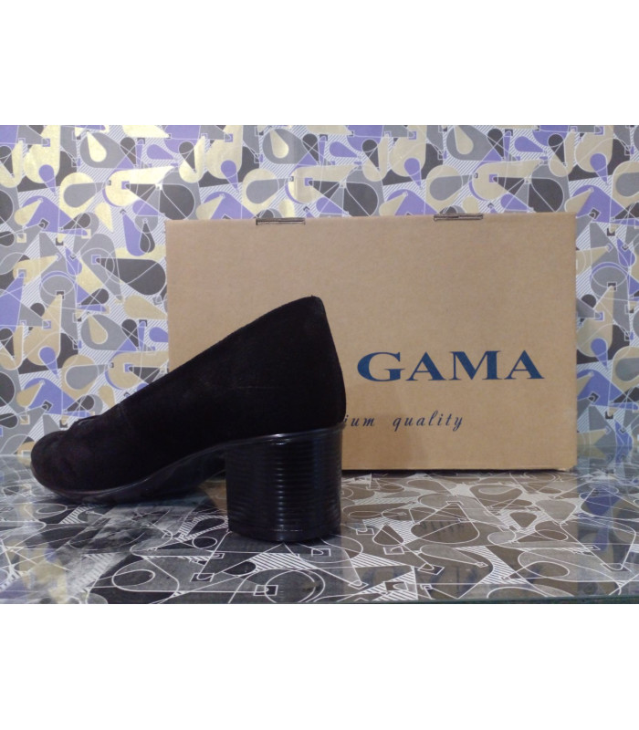 ТУФЛИ коблук *GAMA* мод. 411 деми замш