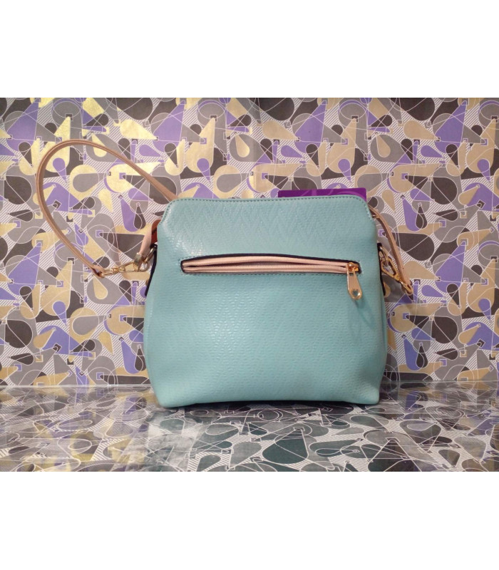 СУМКА ЖЕНСКАЯ *VELILINI* мод. 1100 Деми мята