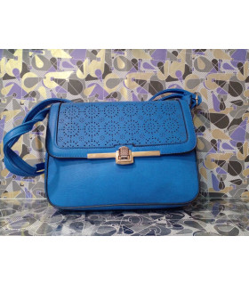 СУМКА ЖЕНСКАЯ *НОТИ* арт. 8205 св.синий