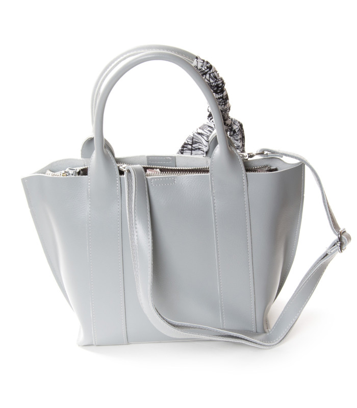 Сумка Женская Классическая кожа ALEX RAI 3205 light-grey ПРОДАНО