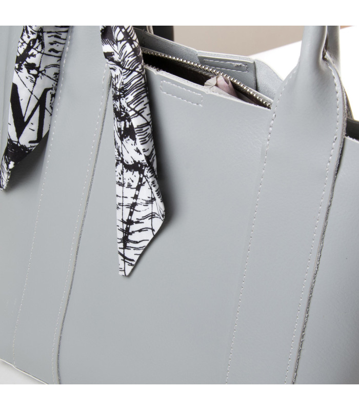 Сумка Женская Классическая кожа ALEX RAI 3205 light-grey ПРОДАНО
