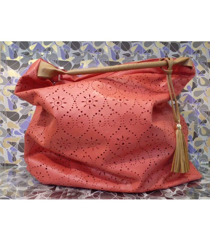 СУМКА ЖЕНСКАЯ * Бленко-Ноти * мод.04595 КОРАЛЛ ПЕРФОРИРОВАННАЯ