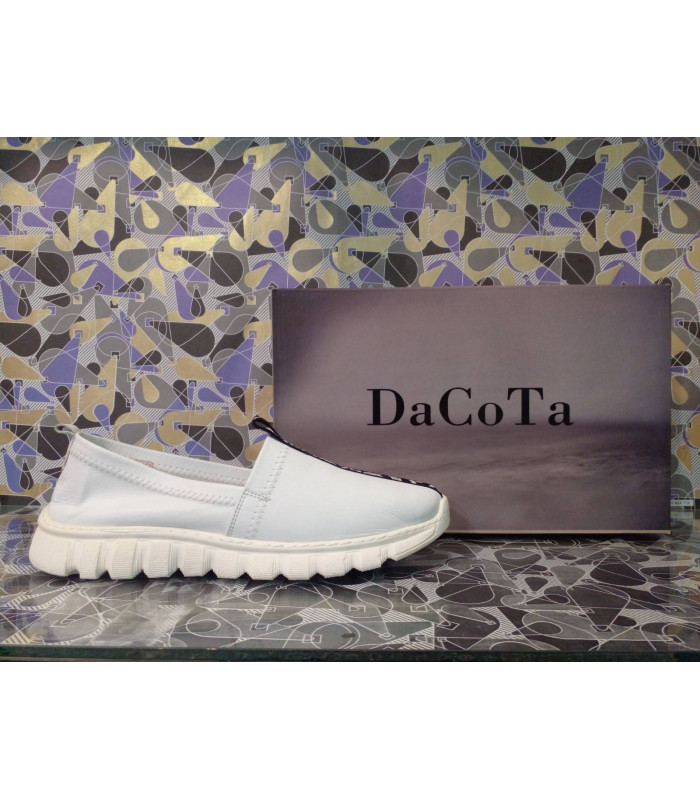 Обувь женская *DACATA* мод. 607-102-12003 Лето  Деми белые текст