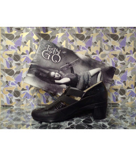 ТУФЛИ молния  * TANGO* мод. 048 Деми - Наряд чёрные