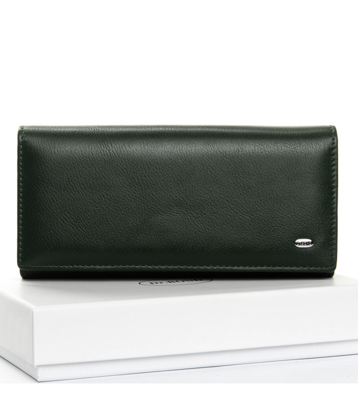 Кошелек Classic Женский кожа DR. BOND W1-V-2 dark-green