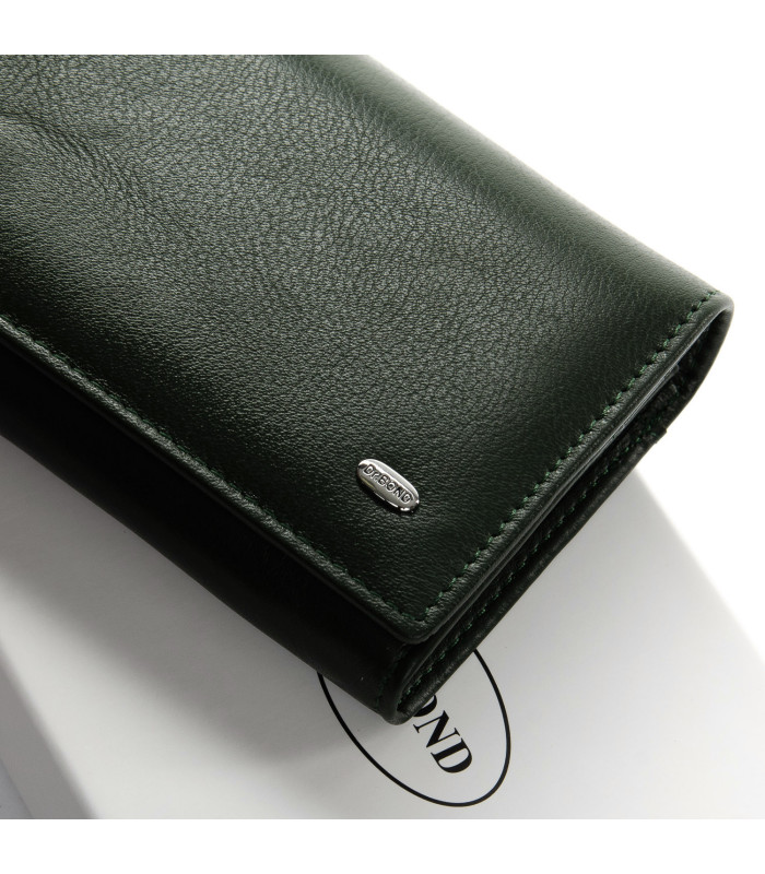 Кошелек Classic Женский кожа DR. BOND W1-V-2 dark-green