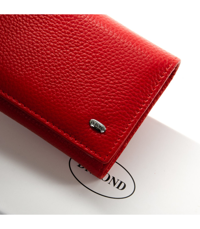 Кошелек Classic Женский кожа DR. BOND W501-2 red