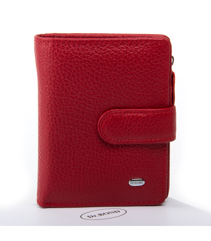 Кошелек Classic Женский кожа DR. BOND WN-2 red