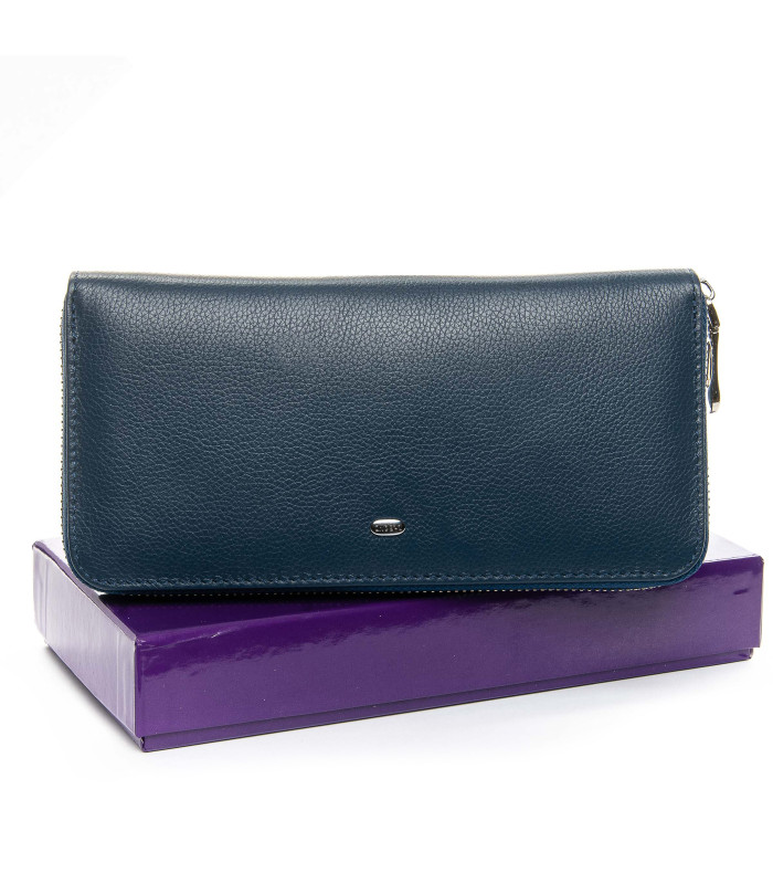 Кошелек Classic Женский кожа DR. BOND WS-8 blue