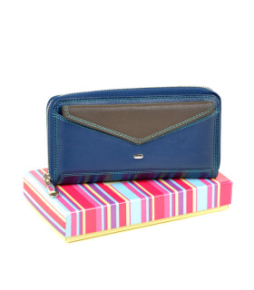 Кошелек Rainbow Женский кожа DR. BOND WRS-21 blue ПРОДАНО!