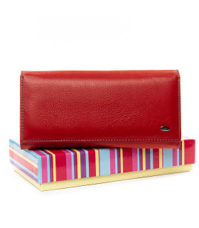 Кошелек Rainbow Женский кожа DR. BOND WRS-22M red