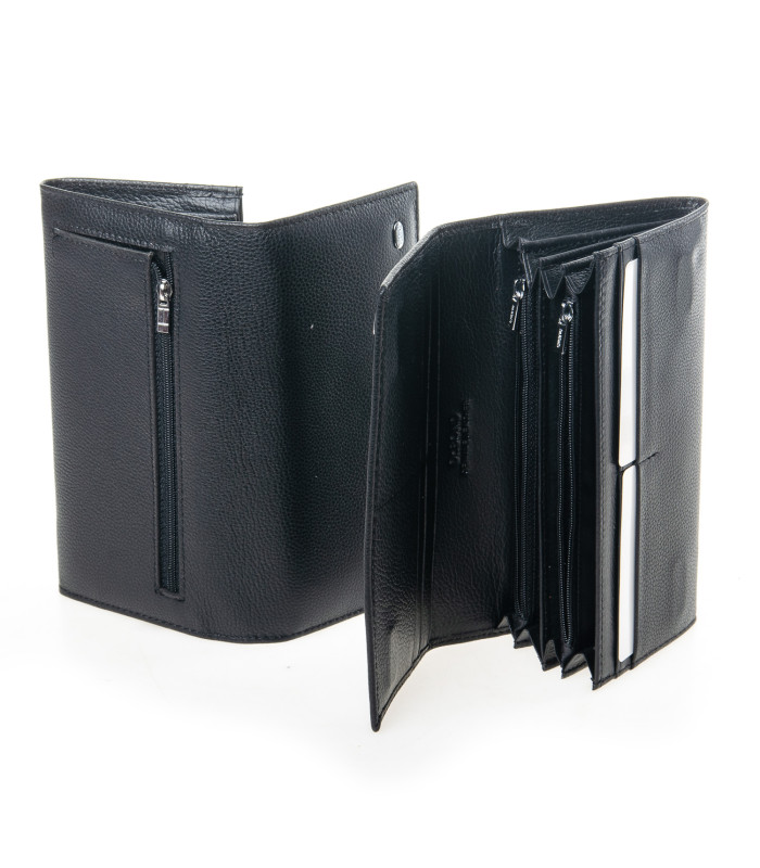 Кошелек Classic Женский кожа DR. BOND W501-2 black
