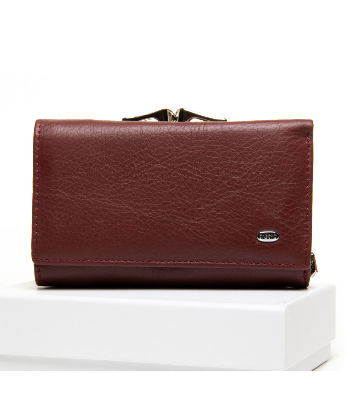 Кошелек Classic Женский кожа DR. BOND WS-10 dark-red