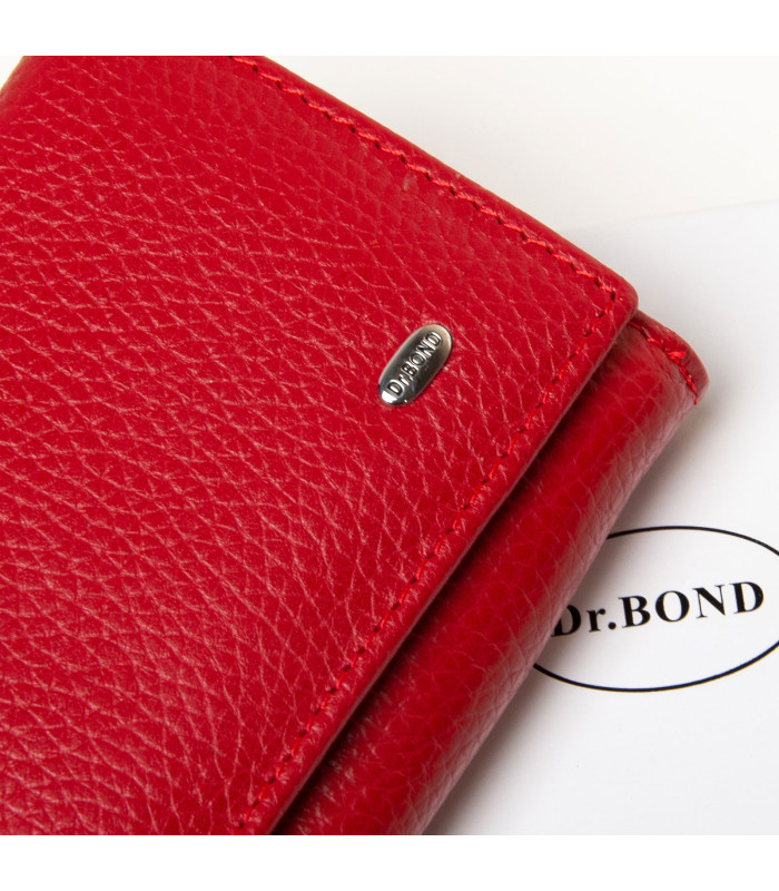 Кошелек Classic Женский кожа DR. BOND WS-10 red