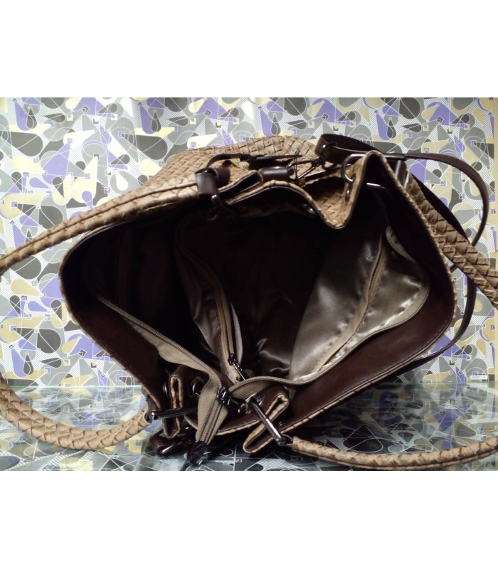 СУМКА женская *VELILINI* мод. 0909 плетенка Деми