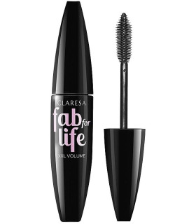 Тушь для ресниц Claresa Fab For Life XXL Volume Mascara, Black, 10 ПРОДАНО !