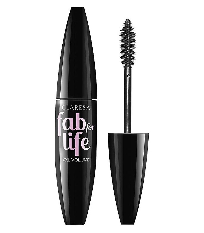 Тушь для ресниц Claresa Fab For Life XXL Volume Mascara, Black, 10 ПРОДАНО !