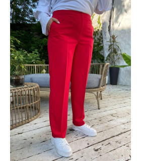 БРЮКИ красные *Petro Soroka* мод.КВ-3825-18  Деми SPRING COLLECTION