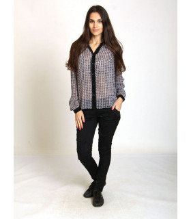 ЕЛЛЕН блуза *Petro Soroka* мод. КС-2011-07 шифон SPRING COLLECTION
