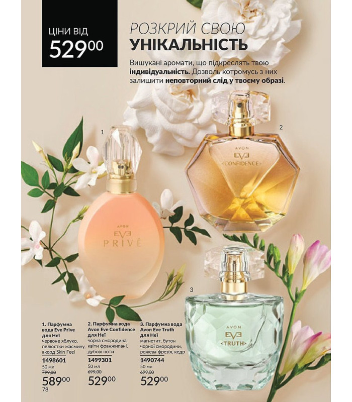 Парфюмерная вода Avon Eve Elegance (50 мл)