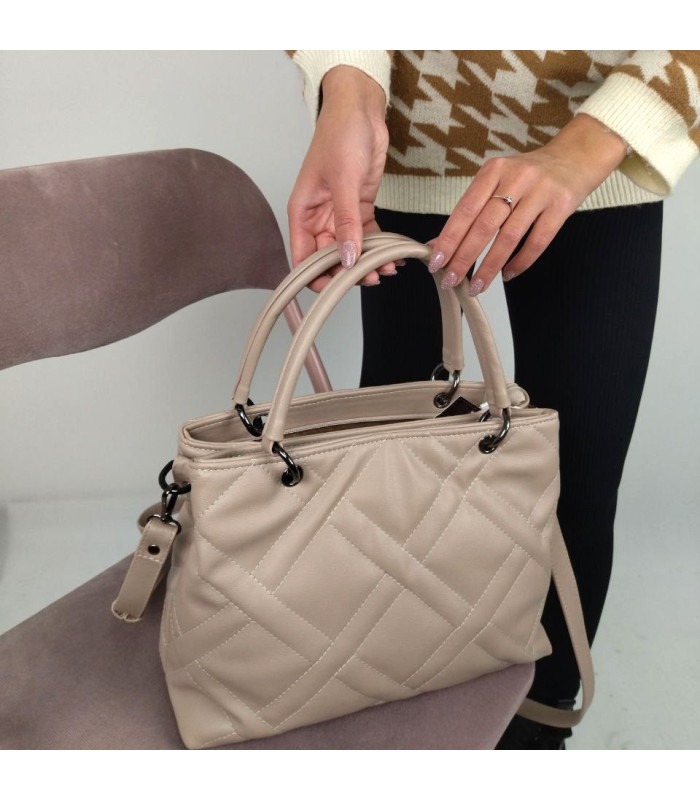 Бренд *MIS* Сумка Женская мод. 36121 бежевая