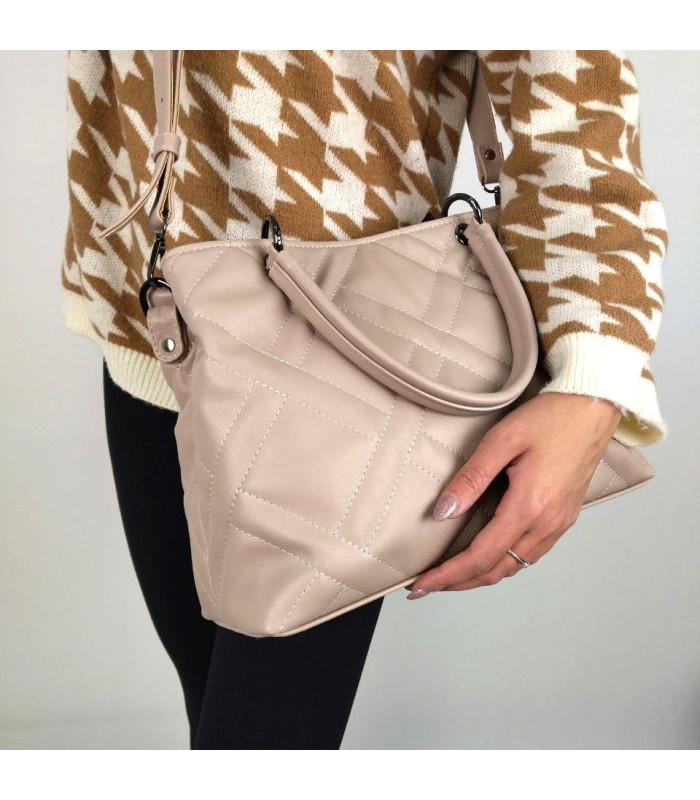 Бренд *MIS* Сумка Женская мод. 36121 бежевая