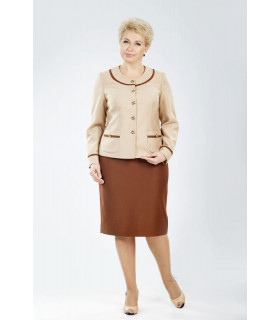 ОХРА к-м  *Petro Soroka* мод. МИ-0901-21 Жакет-Юбка Деми