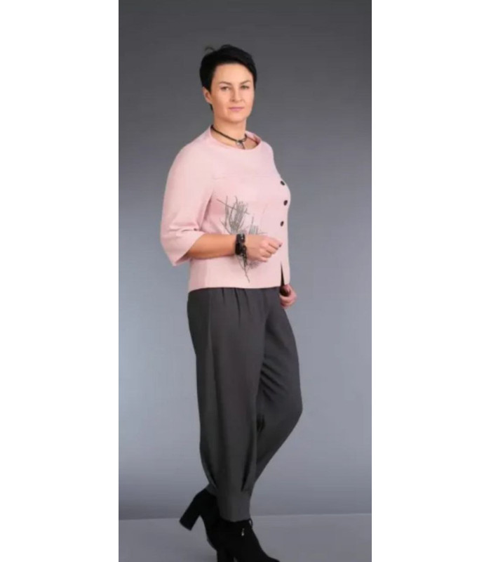 ЗИГ-2 к-т р. 44 *ЗИЗ-ЗАГ СТИЛЬ* мод. 340 Деми  КОФТА-Брюки  трикотаж