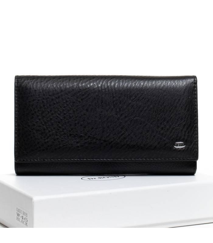 Кошелек Classic Женский кожа DR. BOND W46 black